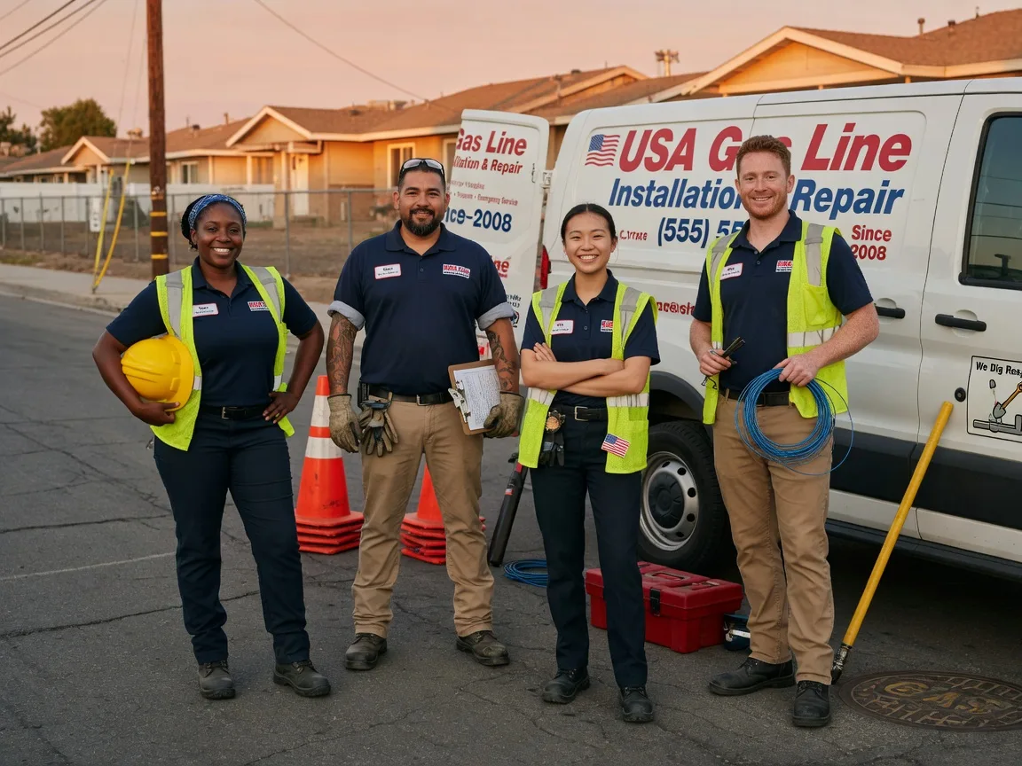 Gas Line Installation company in Elberon, VA